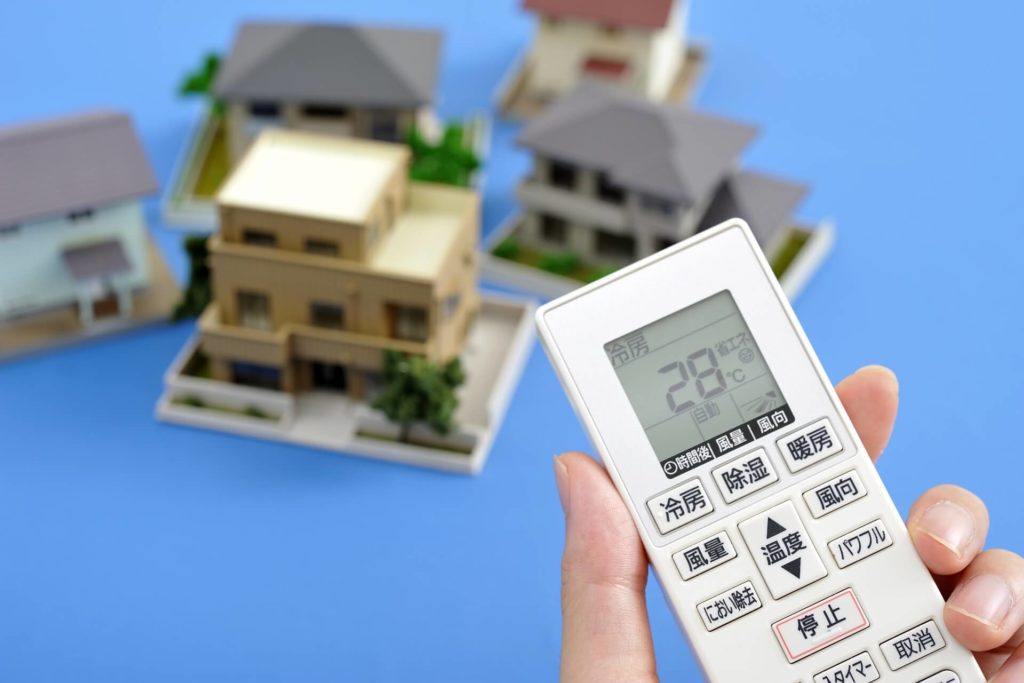エアコンなどの空調を工夫して節電する